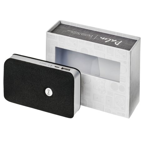Palm Bluetooth® Lautsprecher und Powerbank mit kabelloser Ladefunktion