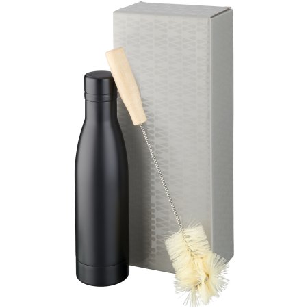 Vasa Kupfer-Vakuum Isolierflasche mit Bürste