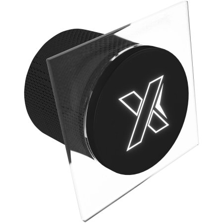 SCX.design 5 Watt Lautsprecher mit Leuchtlogo
