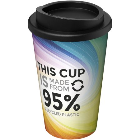 Personalisierter Trinkbecher Brite-Americano® Recycled 350 ml 