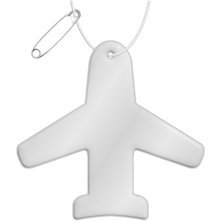 RFX™ reflektierenden TPU-Anhänger in Flugzeugform