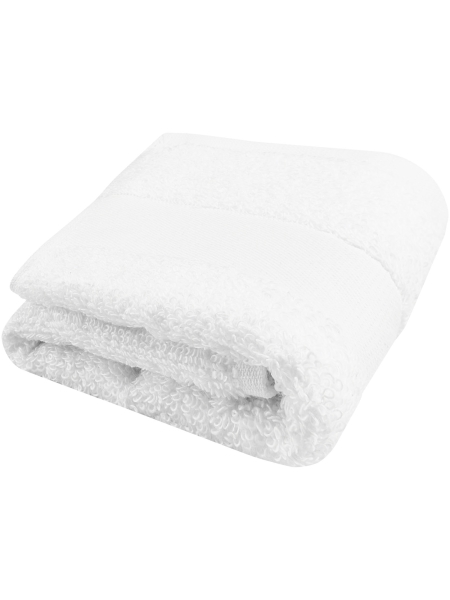 Sophia 450 g/m² Baumwollhandtuch mit Ihrem Logo 30 x 50 cm
