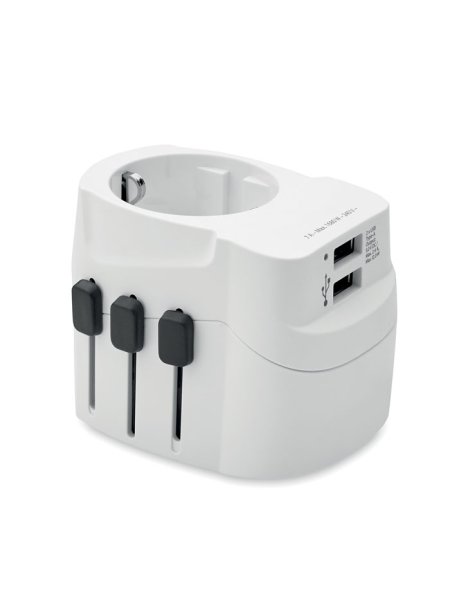 Reiseadapter 2x USB