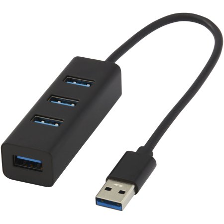 Adapt USB 3.0-Hub aus Aluminium