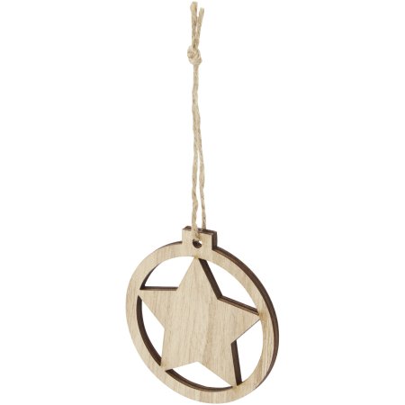 Natall Baumschmuck Holzstern