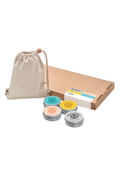 Veganes - Unisex-Reise-Körperpflege-Set