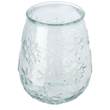 Faro Teelichthalter aus recyceltem Glas