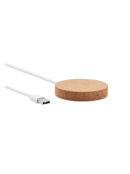 Induktive Ladestation aus Kork – 10W