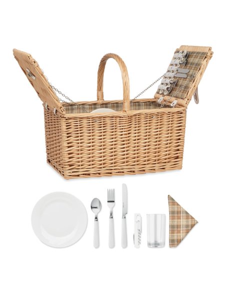 Picknickkorbset für 4 Personen 