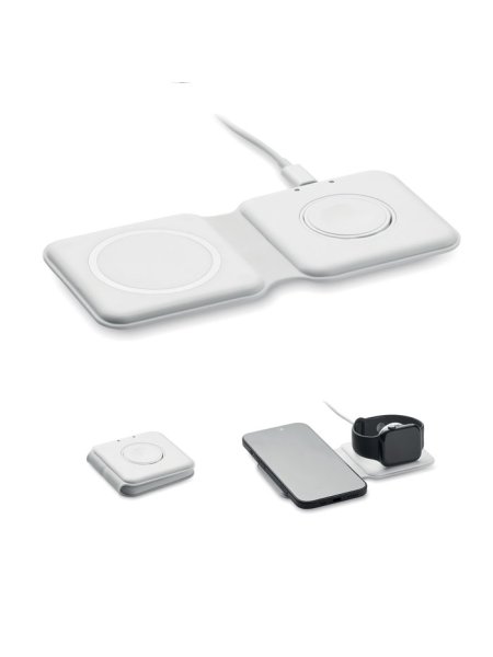 2in1 faltbare Ladestation 15W