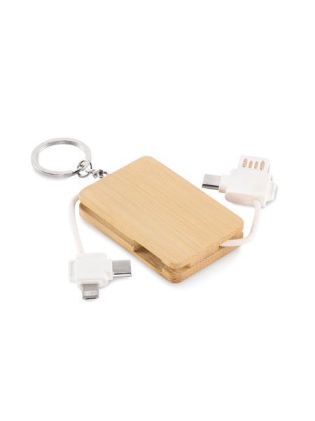 Schlüsselring mit Ladekabel