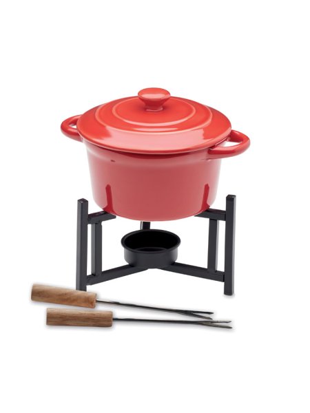 Keramik-Fondue-Set 300 ml