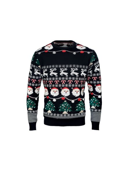 Weihnachts-LED-Pullover S/M