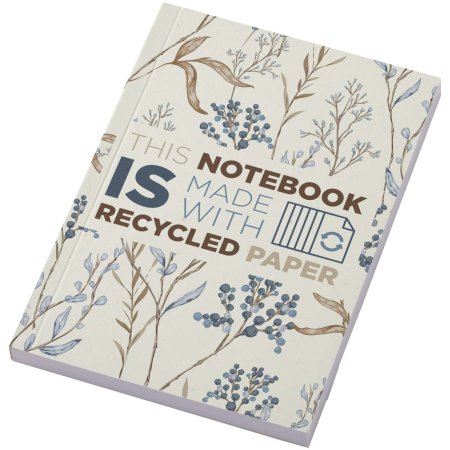 A6 Softcover Notizbuch aus Recyclingmaterial – 80 g/m²
