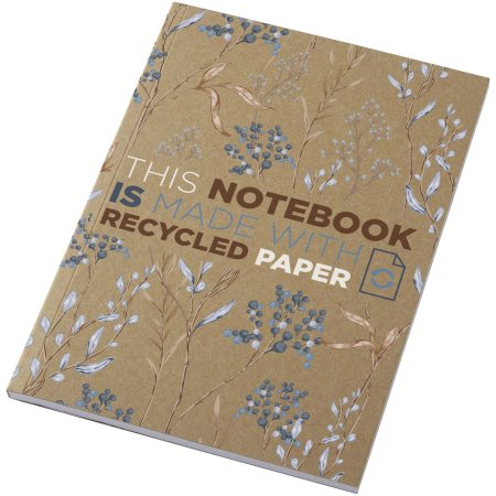 Novella Austen A5 Softcover Notizbuch aus recyceltem Kraftpapier – 50 Blatt 