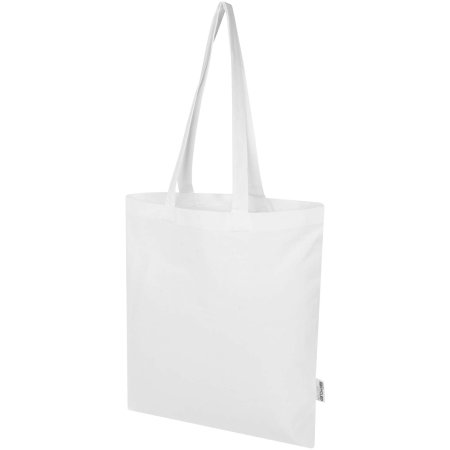 Madras Blend 140 g/m² Tragetasche aus GRS-recycelter Baumwolle 7L