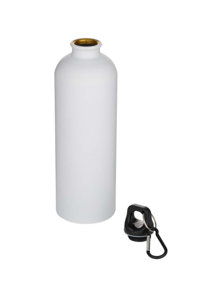 oregon-750-ml-matte-rcs-zertifizierte-einwandige-trinkflasche-aus-recyceltem-edelstahl-mit-karabinerhaken-weiss-7.jpg