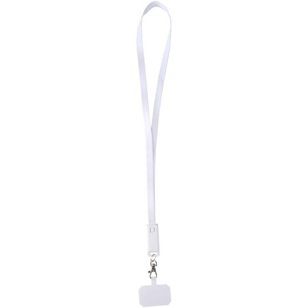 Franz 5 in 1 Lanyard Kabel aus recyceltem Kunststoff für Smartphones mit integrierter Datensynchronisierung und 65 W Schnellladefunktion