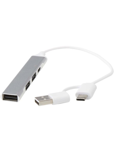 alkaid-4-port-hub-aus-recyceltem-aluminium-mit-usb-a-und-typ-c-anschlussen-und-zwei-eingangen-silber-5.jpg