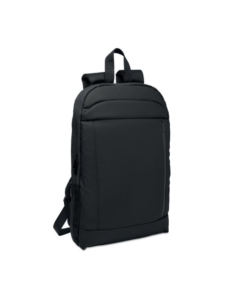 Erweiterbarer 16'' Laptop-Rucksack aus 600D RPET
