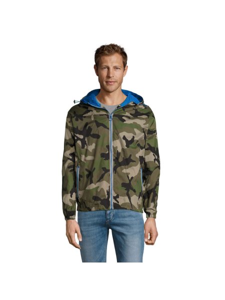 SOL'S SKATE Unisex-Windjacke aus gefüttertem Polyamid, 210 g/m