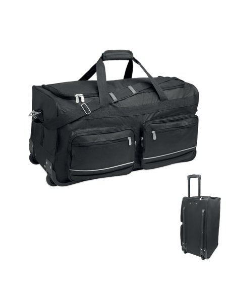 Reisetaschen-Trolley 600D RPET