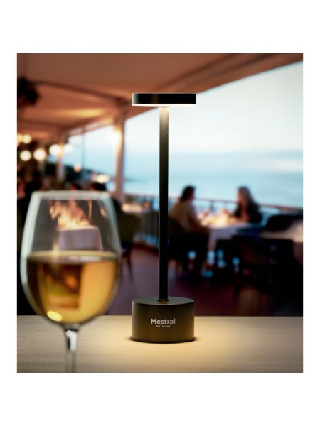 USB-Tischlampe aus Aluminium