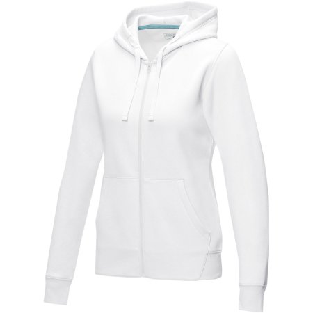 Ruby Hoodie mit durchgehendem Reißverschluss aus GOTS- und GRS-zertifiziertem Bio-Material für Damen