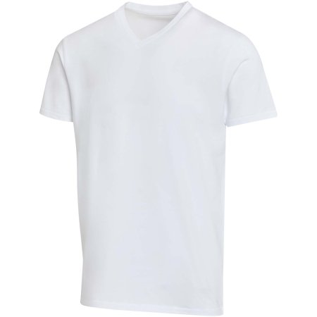 Balfour Kurzärmeliges T-Shirt V-Ausschnitt aus 200 g/m² Bio Baumwolle (OCS), unisex