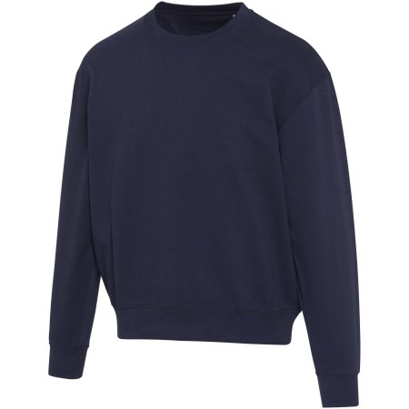 Boris Pullover mit Rundhalsausschnitt in Übergröße aus recycelter 280 g/m2 Bio Baumwolle (OCS), unisex