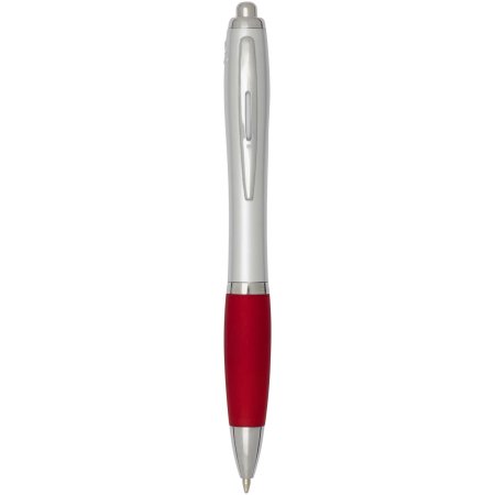 nash-rcs-kugelschreiber-aus-recyceltem-kunststoff-mit-silbernem-schaft-und-farbigem-griff-schwarze-tinte-rot-1.jpg