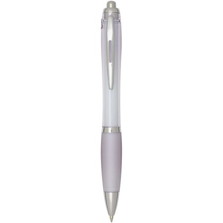 nash-rcs-kugelschreiber-aus-recyceltem-kunststoff-mit-farbigem-schaft-und-griffzone-blaue-tinte-fliederfarben-5.jpg