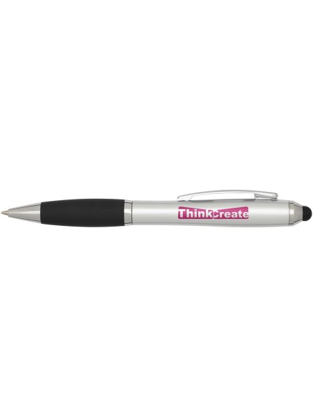 nash-rcs-stylus-kugelschreiber-aus-recyceltem-kunststoff-mit-farbigem-schaft-und-schwarzem-griff-blaue-tinte-silber-8.jpg