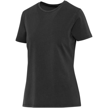 Nanaimo Kurzärmeliges T-Shirt für Damen im Washed Look, 160 g/m2