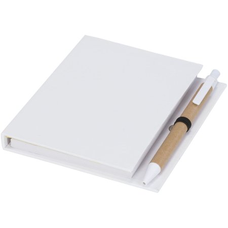 Haftnotizblock mit Stift