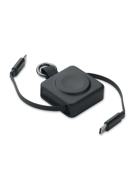 Einziehbares 100W-Typ-C-Kabel