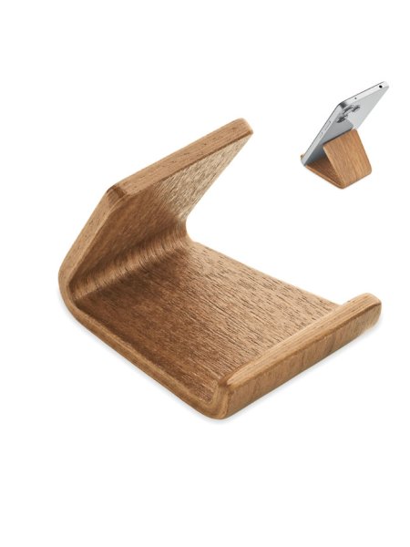 Smartphone-Halter Holz