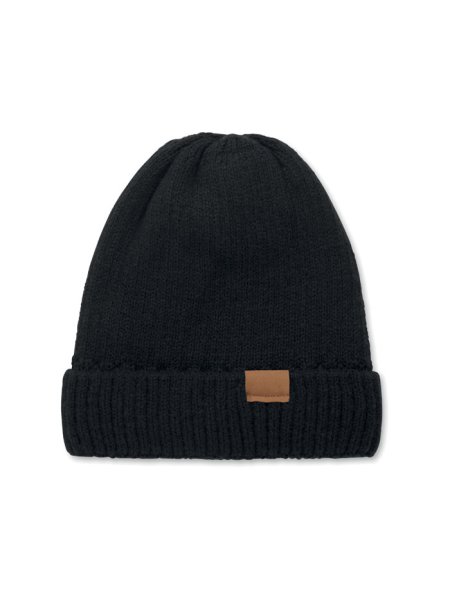 Beanie mit Bündchen