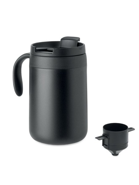 Doppelwandiger Becher & Filter