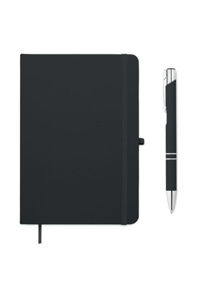 DIN A5 Notizbuch mit Kuli