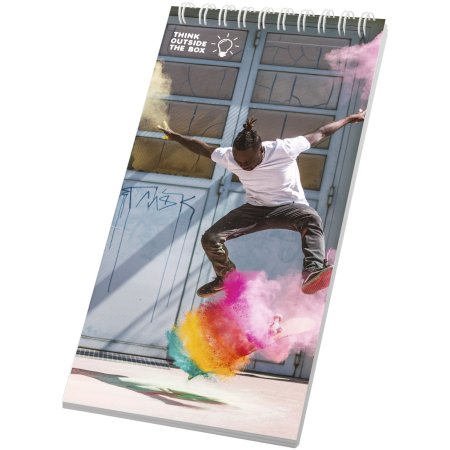 Desk-Mate® 1/3 A4 Notizbuch mit Spiralbindung