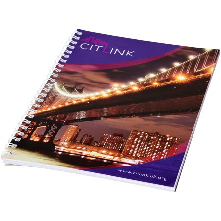 Desk-Mate® A5 Notizbuch mit Spiralbindung